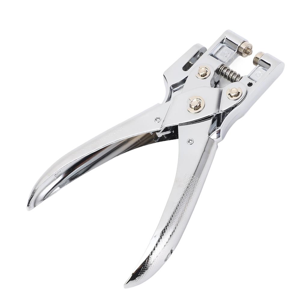 5mm Single Hole Puncher Eyelet Grommet Handheld Punching Tool A4 Paper 30 Sheets Capacity