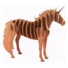 Cardboard Unicorn Model 21.5 X 17 X 4 Cm