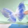 3D большая реалистичная имитация бабочки 50 см 1 шт. Водонепроницаемый декор для свадьбы, улицы, газона, дня рождения, фестиваля