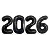 2026 Цифровые фольгированные шары С Новым годом Вечеринка Украшение Реквизит для фотобудки Принадлежности Рождественский домашний декор Navidad 2026