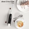 Mini Milk Frother Handheld Foam Maker for Lattes Whisk Coffee Cappuccino Matcha Hot Chocolate Egg Beater Drink Mixer