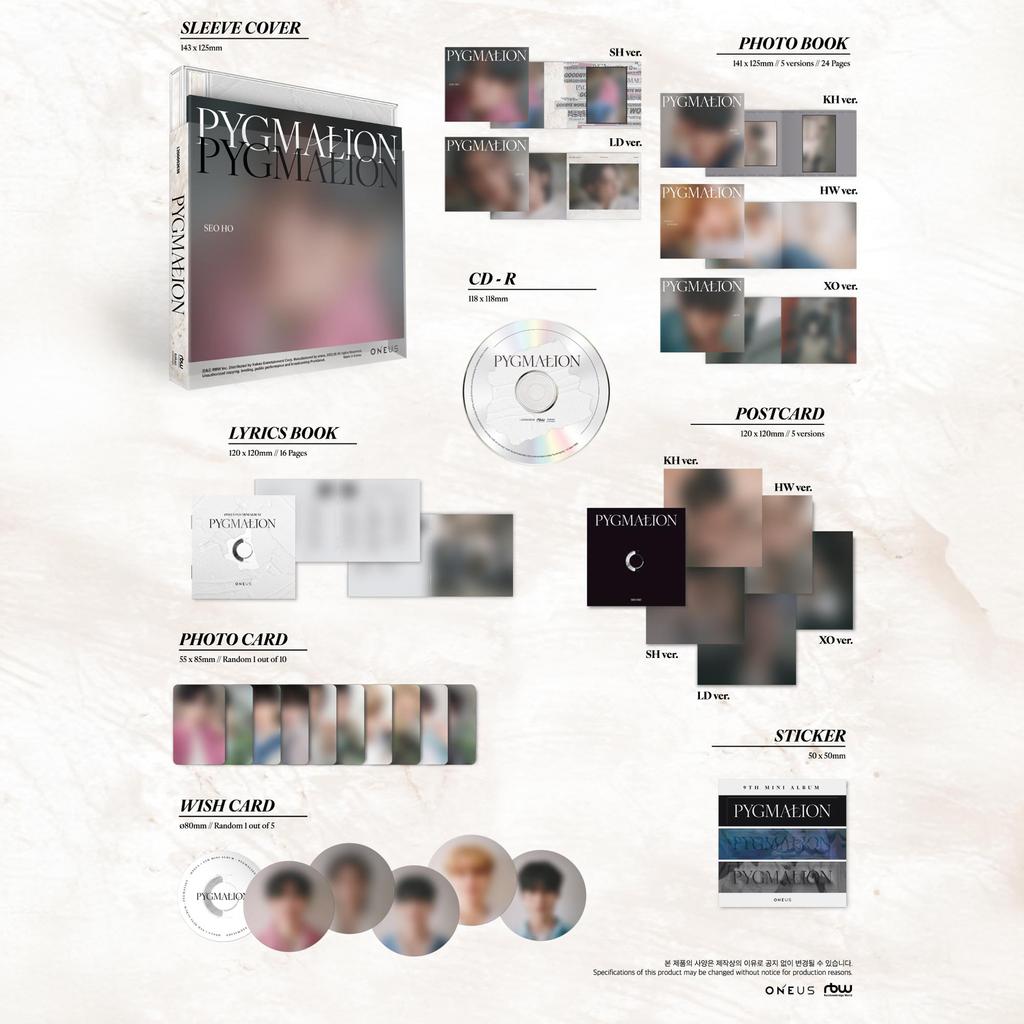 ОНЕЙ - ПИГМАЛИОН (9-й мини-альбом) ДРАГОЦЕННОСТЬ ВЕР. случайный