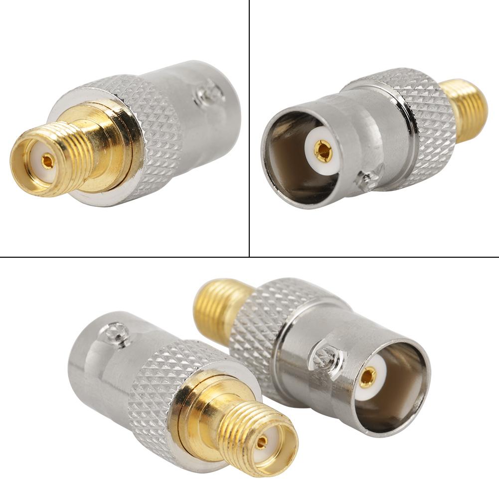 2 шт. BNC-мама к SMA-мама RF-разъем, коаксиальный адаптер, тестовый преобразователь