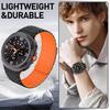Мягкий силиконовый магнитный ремешок без зазоров для Samsung Galaxy Watch 8 Classic 46 мм, спортивный ремешок для Galaxy 7/6/5/4 40 мм 44 мм 45 мм 47 мм 43 мм с изогнутыми концами.