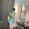 Summer Dress Loose Thin Short-sleeved Top Mid-length Summer Dress