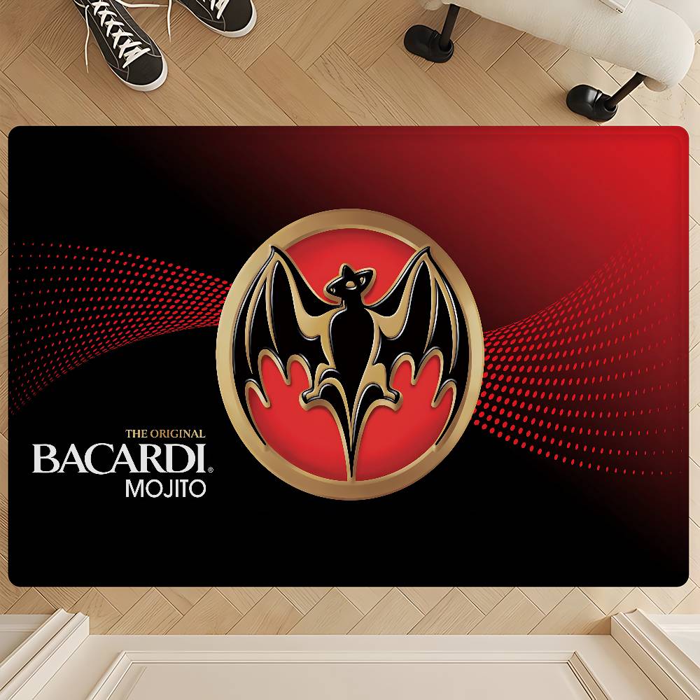 Bacardis Beer Bathroom Mat Kids Room Bedroom Decoration Balcony Anti-Slip Doormat Living Room Welcome Rug
