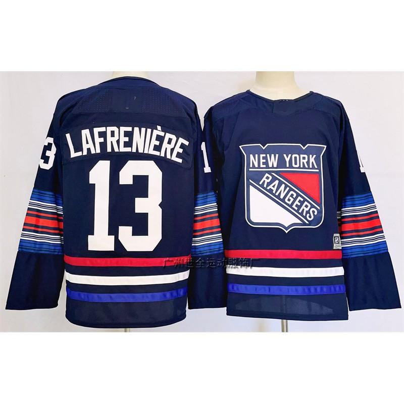 Rangers Hockey Jersey 2026 Vintage Style Embroidered Ice Practice Uniform Men