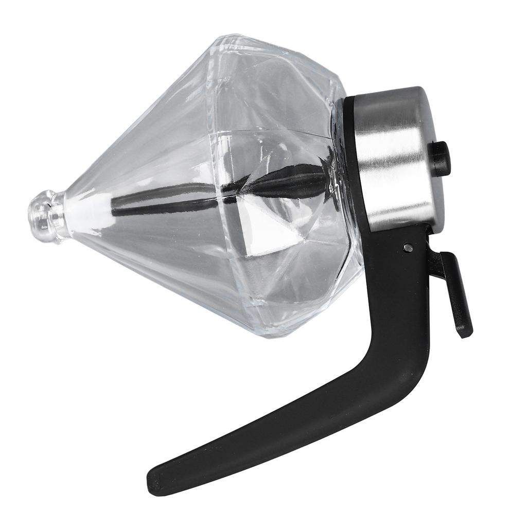 Диспенсер для медового сиропа с подставкой Многоцелевая банка для меда Прозрачный стеклянный контейнер для меда с черпаком