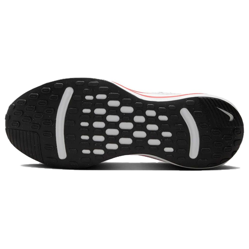 Nike Мужские кроссовки Journey Run White Fire Red, цементно-серый, черный FN0228-103