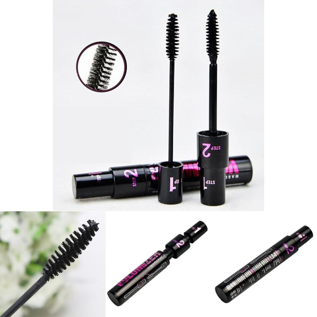 New Fashion Arrival Long Curling Eyelash Black Fiber Mascara Eye Lashes Makeup