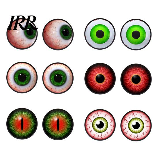 Cool Halloween Patterns Glowing Eyes Hanging Decor, LED Light Up Window Reusable Decor Ornament, Spooky Eyeball Sign for Party, Haunted House
