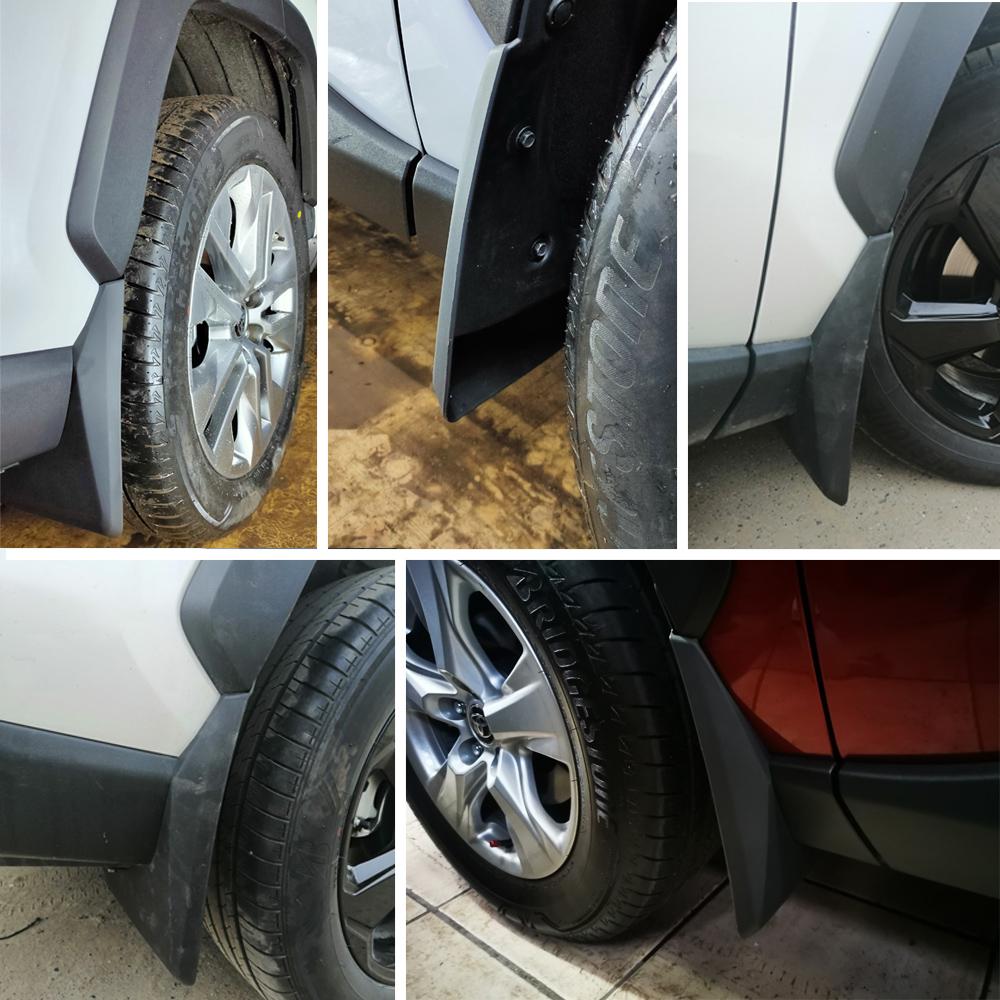 Автомобильные аксессуары Fender, прочные автомобильные брызговики, защита от грязи, 4 шт./компл. для Toyota RAV4 2020, устойчивые к царапинам брызговики