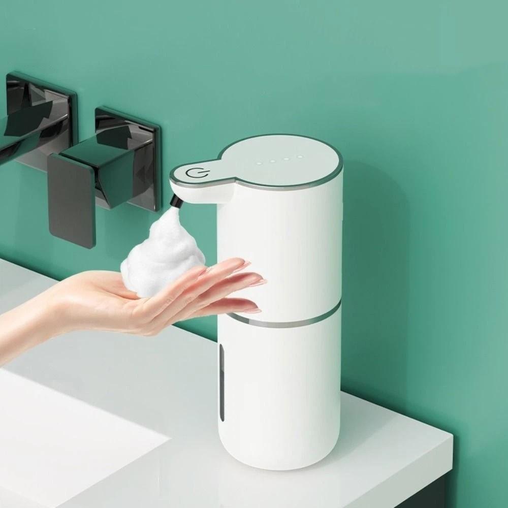 380ML Automatic Liquid Soap Dispenser Wall Mounted Rechargeable Touchless Dispenser Hands-Free Smart Soap Dispenser Kitchen