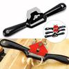 Portable Wood Planer Hand Tool with High Speed Steel Blade for DIY Projects