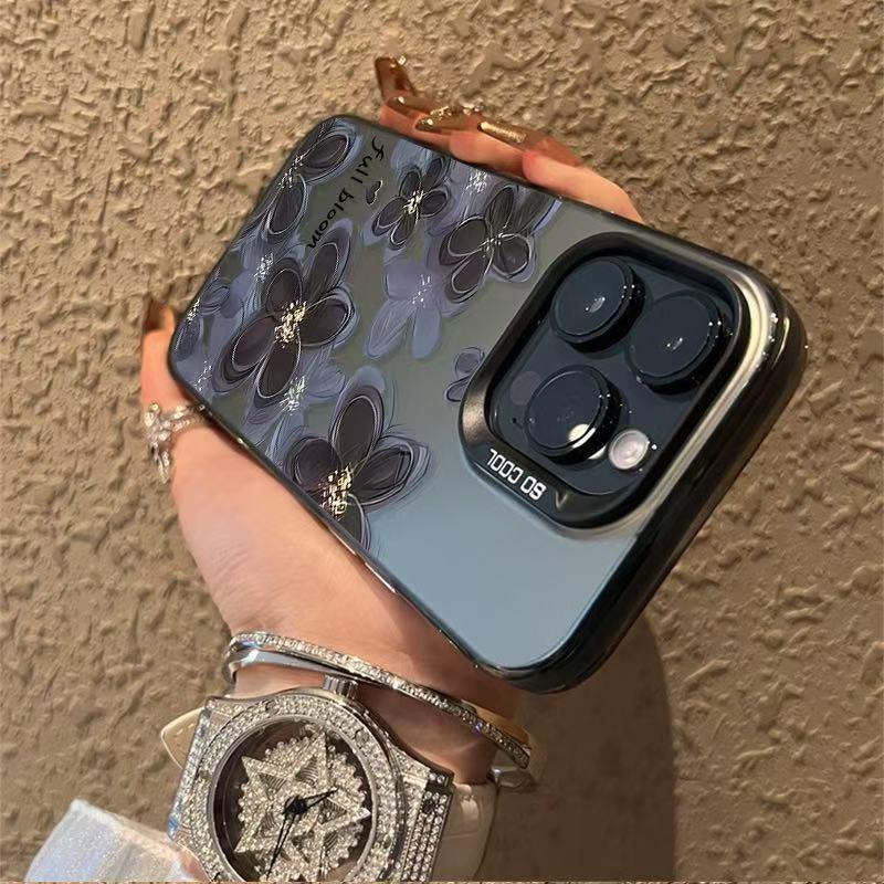 Ink Wash Floral Phone Case for iPhone 17/16 Pro/15 Pro Max/14/13