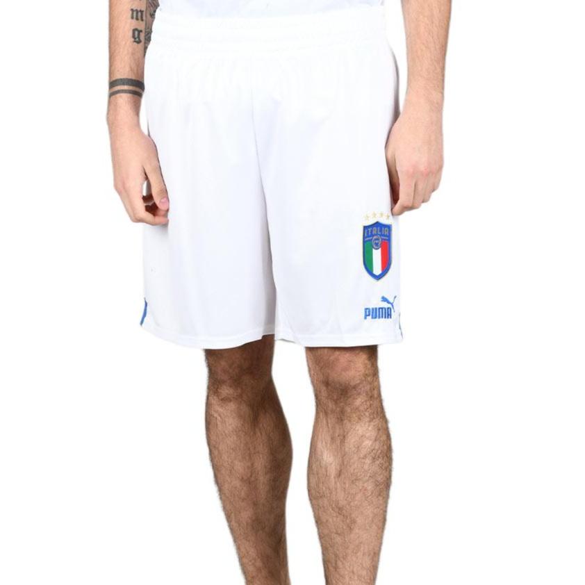 PUMA Soccer Bottoms Men's White Moderate Straight Fit Pants 765668-08