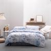 Mercury Home Textiles Сатиновый четырехпредметный комплект постельного белья из длинноволокнистого хлопка