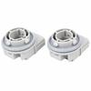 2PCS Copper Terminals Brake Light Socket Holder 15.5mm Interface Bulb Plug Socket  Vehicle Lighting