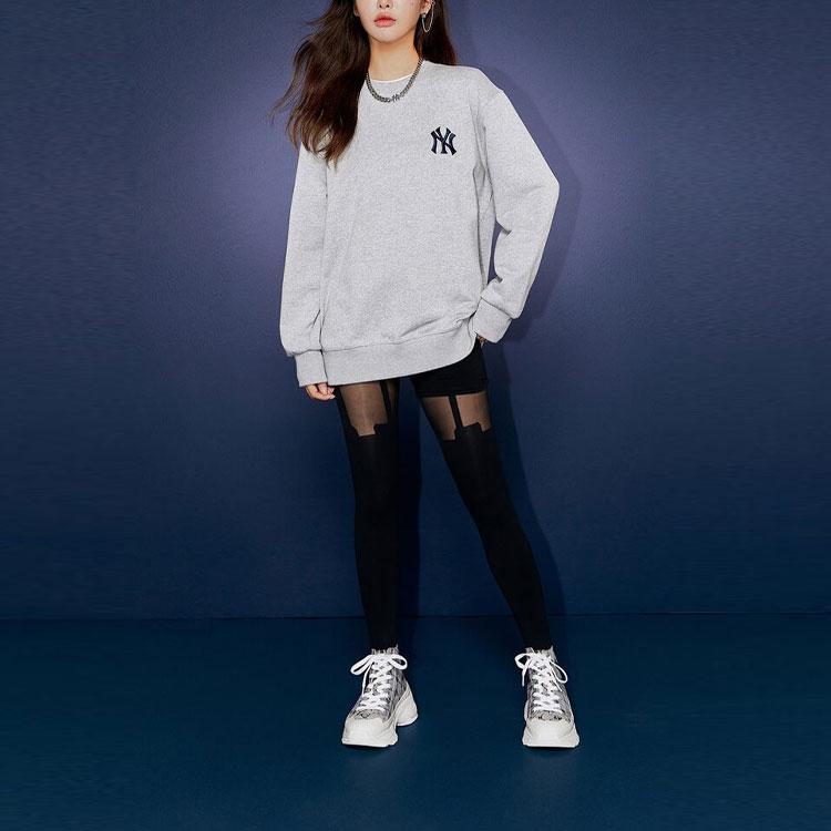MLB Sweatshirt Fall Unisex Gray 3AMTM0514-50MGS