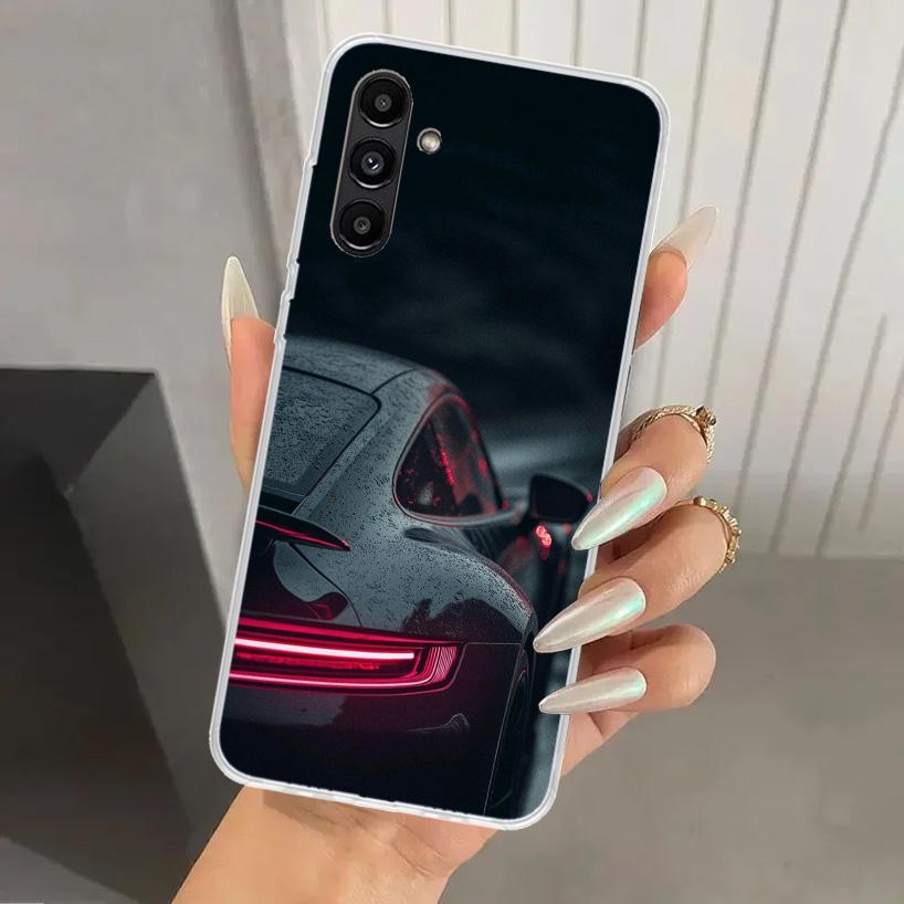Чехол для телефона Спортивный автомобиль 911 для Samsung Galaxy A17 A16 A37 A26 A36 A57 A56 A15 A25 A35 A55 A14 A24 A34 A54 A13 A23 A33 A53 Galaxy