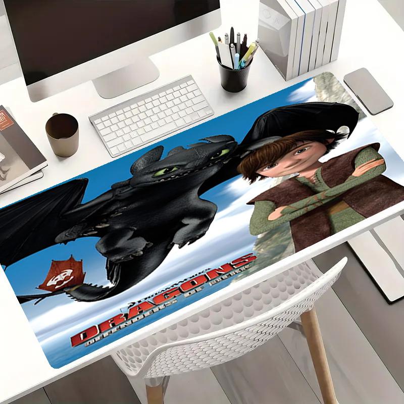 Dragon Theme Mouse Pad, Non Slip Rubber Base, Multifunctional Office & Home Decor, Perfect for Workspace Personalization.