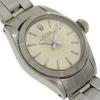 Rolex Oyster Perpetual Часы 6618 кал.1161 Серебристый циферблат Нержавеющая сталь Механические Автоматические Аналоговый дисплей Женские Б/У