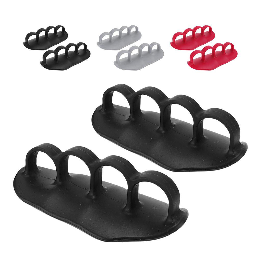 1 пара тренировочных захватов Многофункциональные резиновые захваты для тренажерного зала для тяжелой атлетики для штанги и гантелей