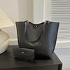 2023 Retro Textured Large Capacity Casual Shoulder Tote Handbag for Women