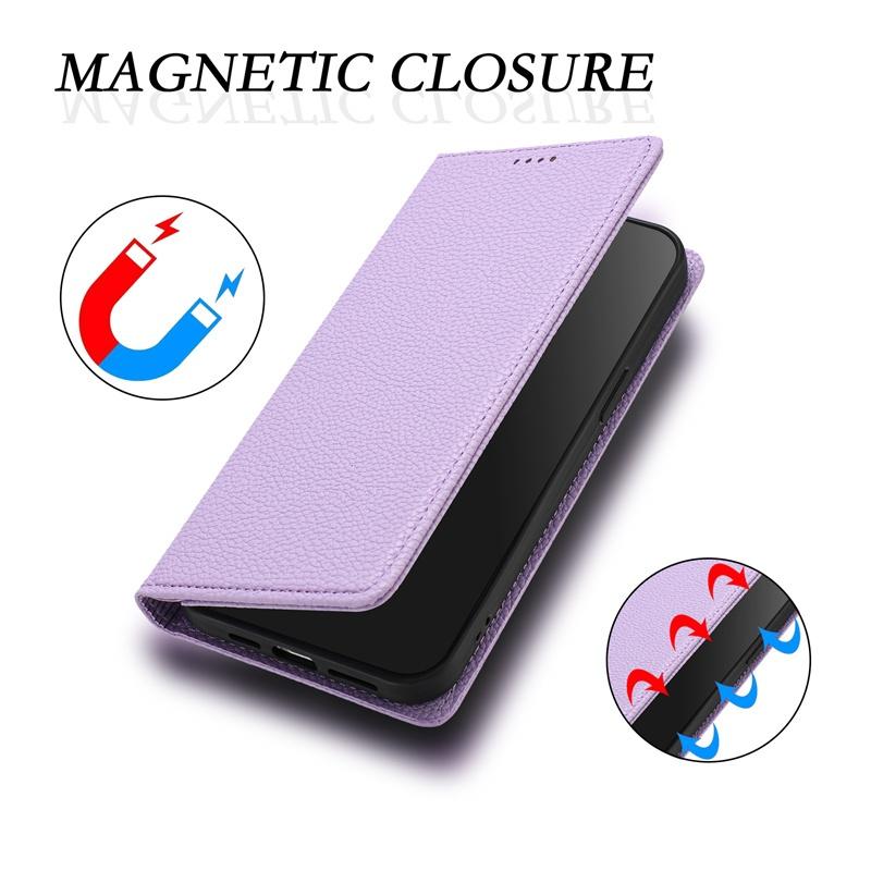 Leather Case For Tecno Spark 30C 30 Pro Go 1 2024 2023 2025 4G 5G Auto Closing Card Slot Wallet Flip Cover Casing
