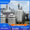 3 Ton Food Grade 304 Stainless Steel Electric Heating Mixing Tank with Single/Double Layer for Liquid Storage