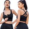 Veimia Sports Bra with Open Front Stability for Intense Exercise and Firm Sports Yoga Bra Gym High Plus Beautiful Breasts and with Cups Women's