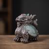 Статуя дракона-черепахи, декоративная фигурка, креативное настольное украшение для центрального элемента стола