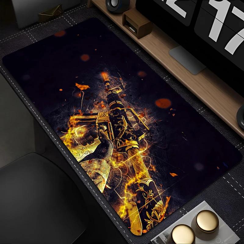 Mouse Pad Office Laptop Ccounter Strike Keyboard Pad PC CSGO HD Print Mousepad Computer Gaming Accessories Extended Desktop Mat