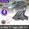 4 шт. для Chery Tiggo T11 3 J11 EVO5 2005~2013 DR Motor DR5 Брызговики Защитные щитки от брызг Крылья Грязезащитные фартуки Автозапчасти Аксессуары для стайлинга