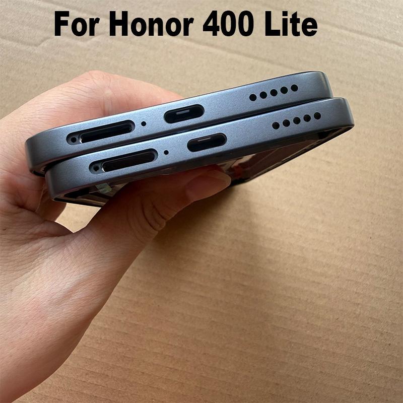 Для Huawei Honor 400 Lite 5G Средняя рамка Передняя рамка Корпус Держатель для ЖК-дисплея Задняя панель Шасси Замена
