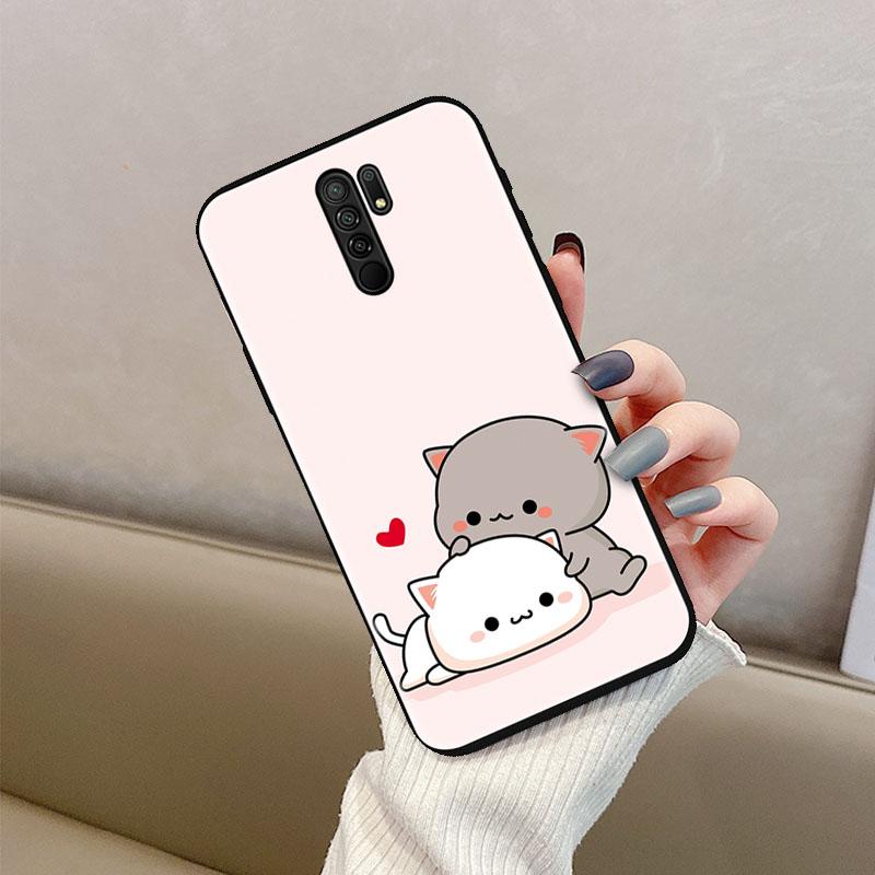 Cartoon Puppy Kitten Bunny Animal Pattern Soft Silicone Phone Case for Samsung Galaxy A50s IPhone Huawei Xiaomi Redmi Note 8 9 10 Pro OPPO Nokia Cover