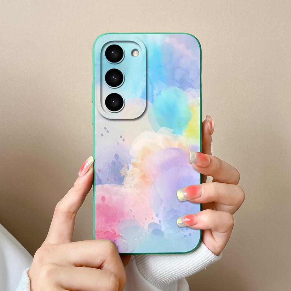 Case For Samsung Galaxy S23 FE Plus Ultra Cute Goose Cat Fall Prevention Portable Bumper For Samsung S23FE S23+ S23Ultra Funda