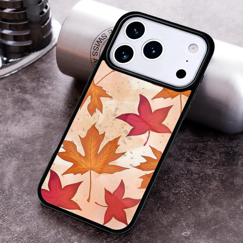 Осенний Арт Чехол для Телефона iPhone 17 16 15 Pro Max Air 14 13 12 11 Plus Ударопрочный Чехол