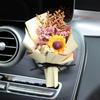 Car Air Outlet Perfume Decoration Immortal Dried Bouquet Small Fresh Air Conditioning Mouth Gypsophila Paniculata Fragrance Clip