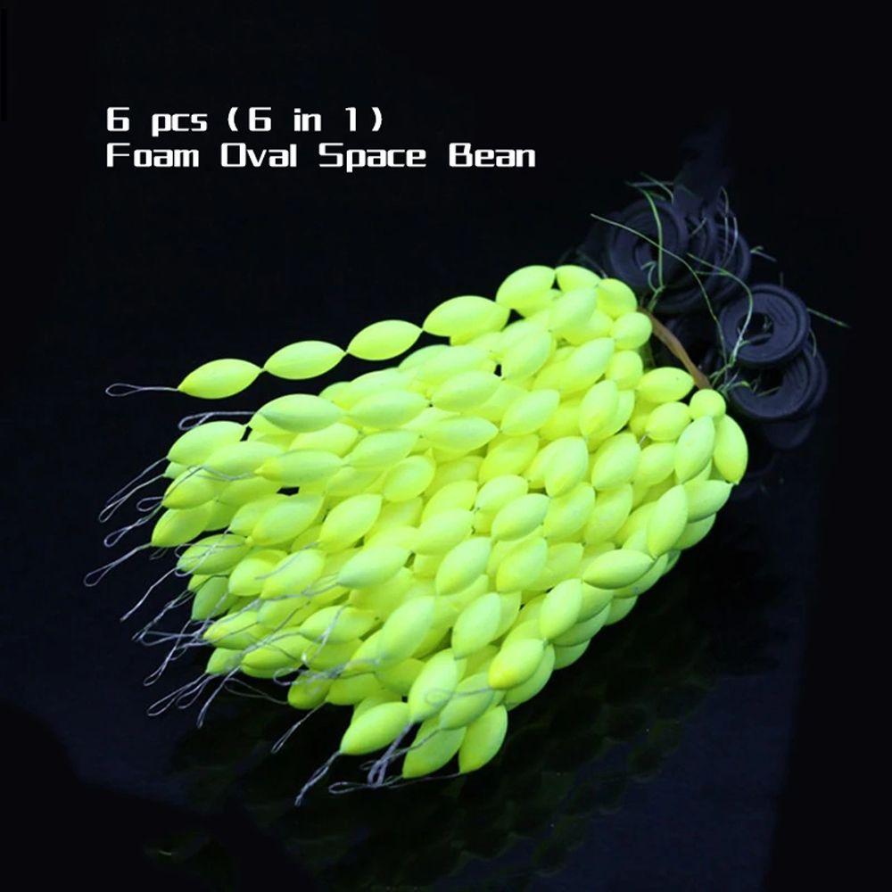 Floating Beans Seven Star Float String Type Fishing Float Fishing Line Stopper Foam Space Bean