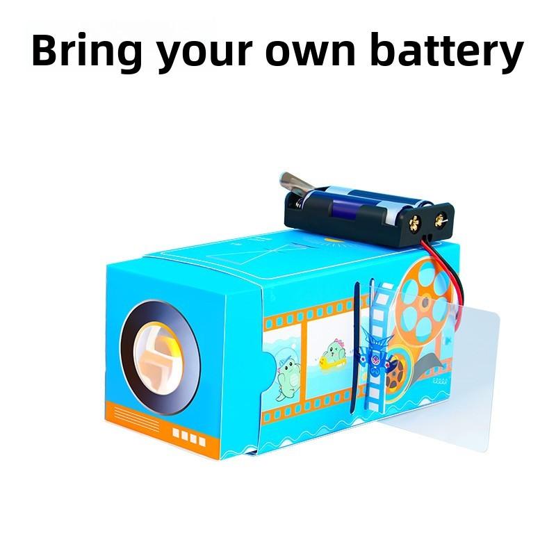 Набор для DIY научного проекта Проектор для слайдов для детей Образование и практическое обучение