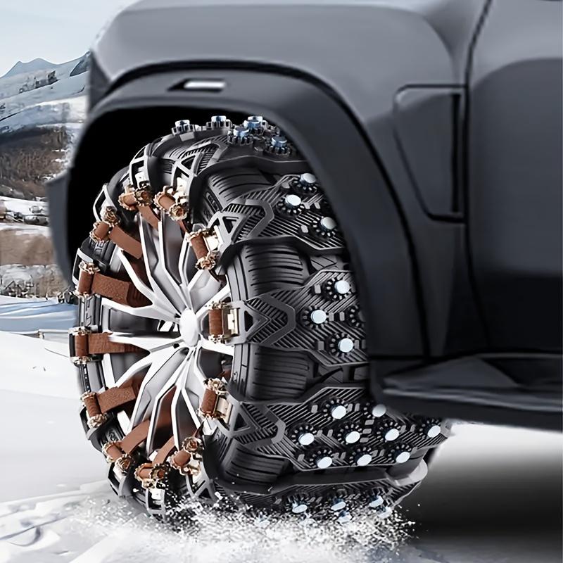 1PC Car Tire Snow Chain Universal SUV Car Off-road Vehicle Ice Breaker Artifact Adjustable, Wear-resistant Material