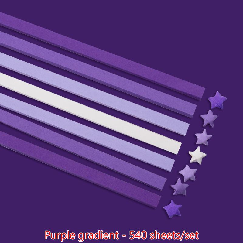 540 листов бумаги для оригами, звезды, красочная складная бумага, счастливая звезда, оригами, звезды, бумажные полоски для рукоделия, бумажное искусство, ремесла