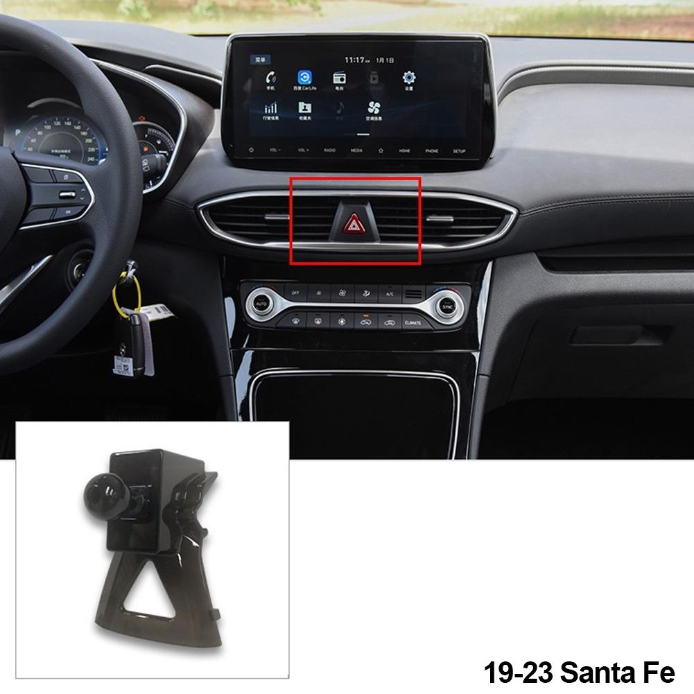 Автомобильный держатель для телефона, подставка, специальный кронштейн, автомобильная фиксированная база для Hyundai Elantdra Tucson IX35 IX25 Sonata Santa Verna