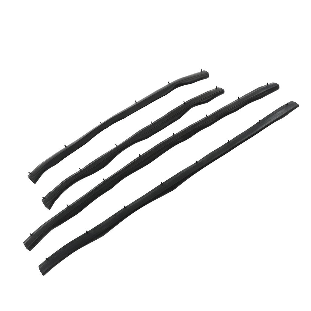 Front Lower Door Weather Strip F81Z 2520758 AA Lower Door Weather Strip Kit Wear Resistant Superior Sealing for