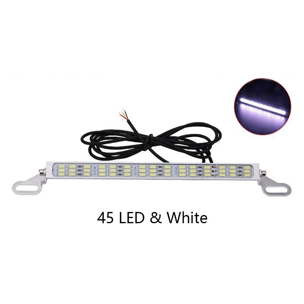 30/45SMD автомобильный светодиодный фонарь резервный фонарь заднего хода стоп-сигнал автомобильный номерной знак DRL противотуманные фары белый красный автомобильные аксессуары