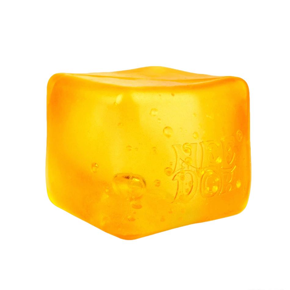 Schylling Needoh Nice Cube Сенсорная игрушка-антистресс Сжимаемый кубик для снятия стресса и концентрации внимания Для взрослых СДВГ