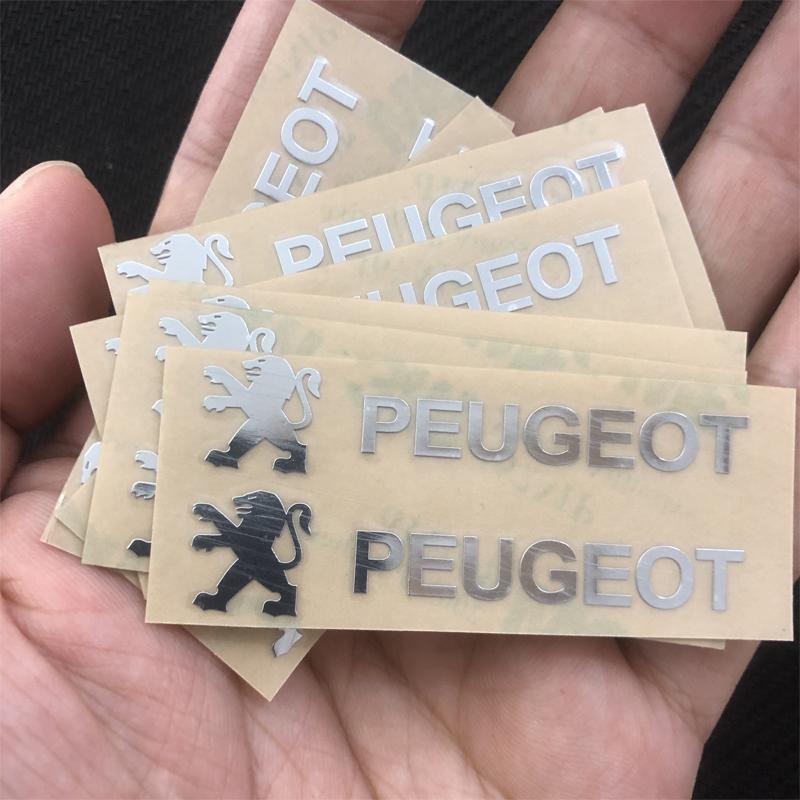 2026 Горячая Наклейка на Автомобиль Наклейки в Салон Автомобиля Наклейка-Эмблема Декоративные Аксессуары Для Peugeot 206 307 308 207 3008 208 407 508 2008