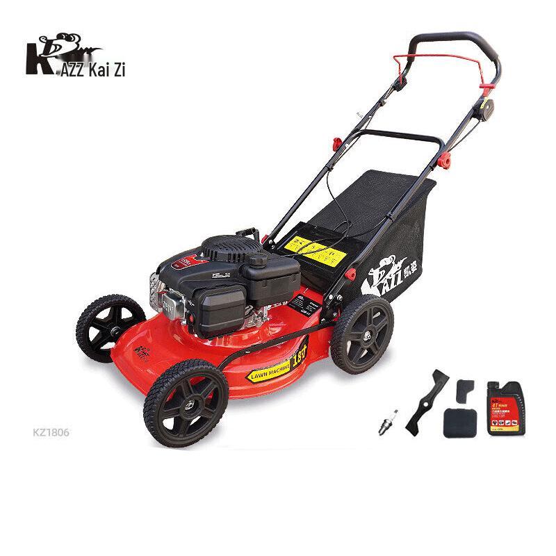 KAZZ 18-inch 4-Stroke Push Gasoline Lawnmower