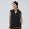 New Collarless Liner Women's Vest Light Down Jacket Large Size Vest Jacket